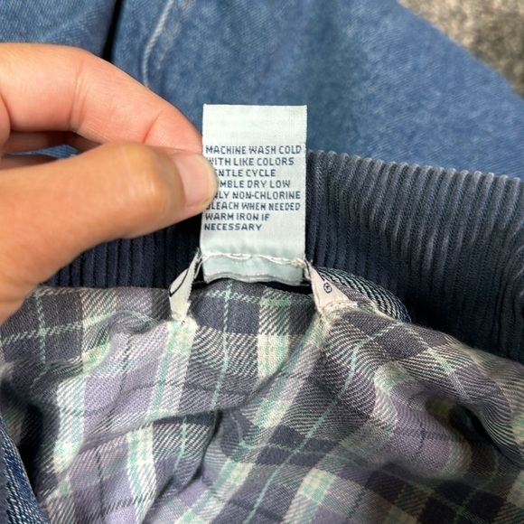 Vintage Cherokee Lined Denim Chore Rancher Jacket Size Medium - Picture 8 of 14